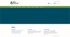 Desktop Screenshot of newcenturysoftware.com